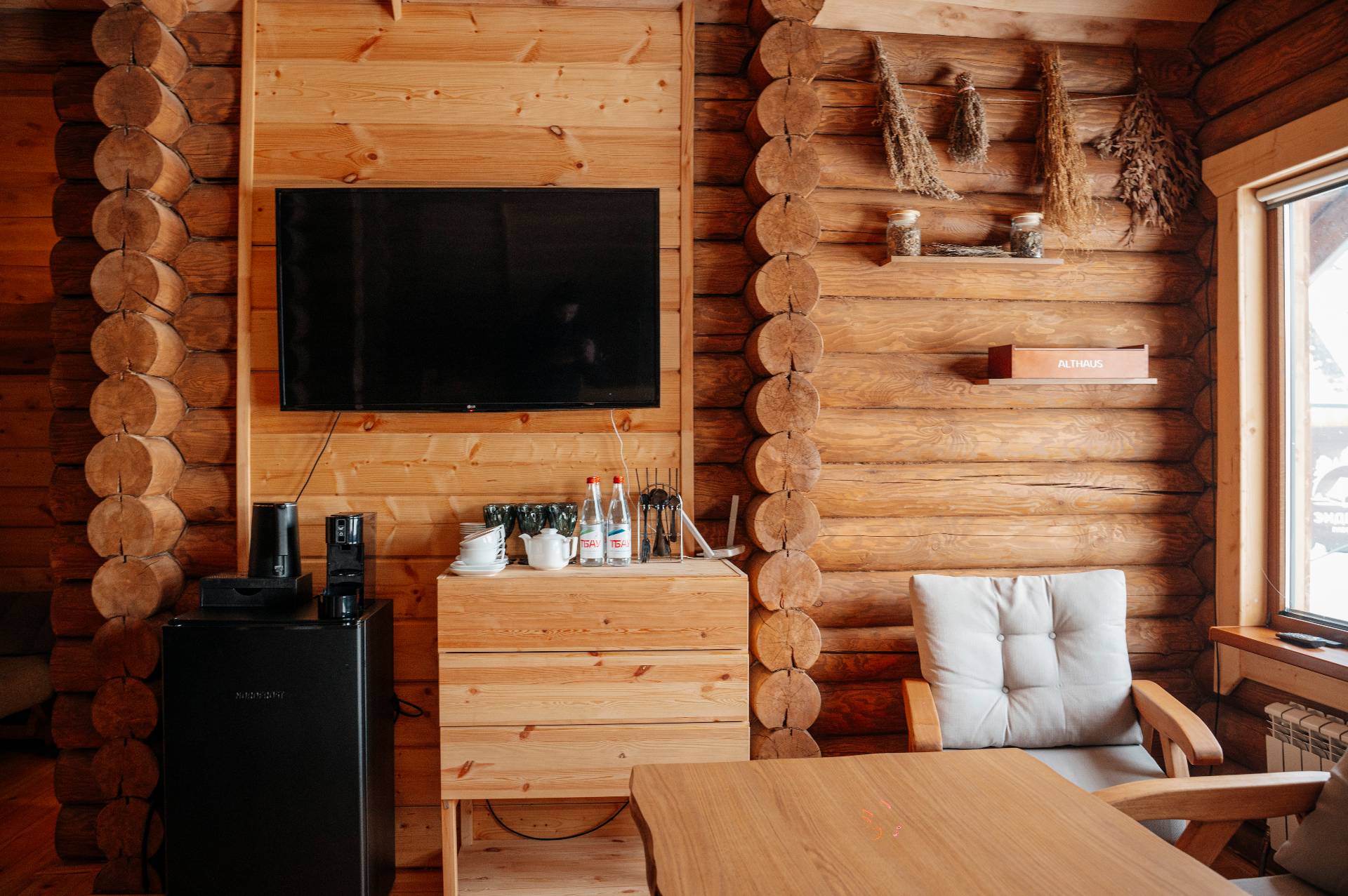 Большой 2-этажный коттедж с баней и купелью